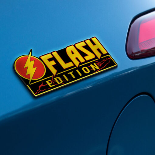 Flash Edition Laser Engraved Car Name Badge - Image 6