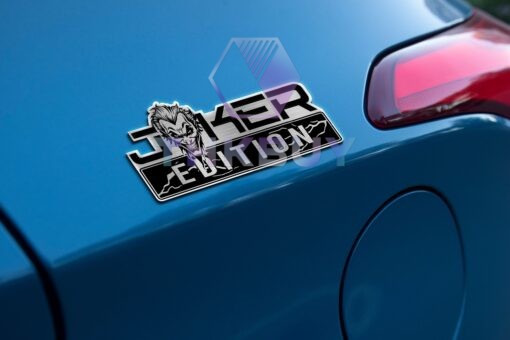 Joker Edition Laser Engraved Car Name Badge - Image 6