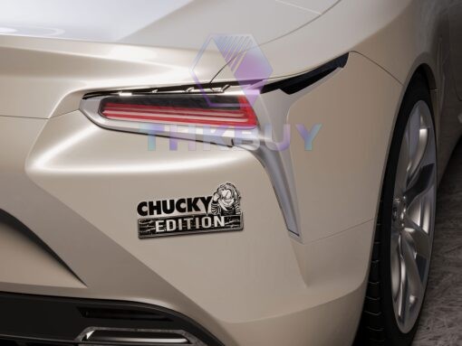 Joker Edition Laser Engraved Car Name Badge - Image 3