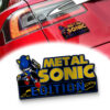 Metal Sonic Edition Laser Engraved Car Name Badge