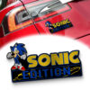Sonic Edition Laser Engraved Car Name Badge