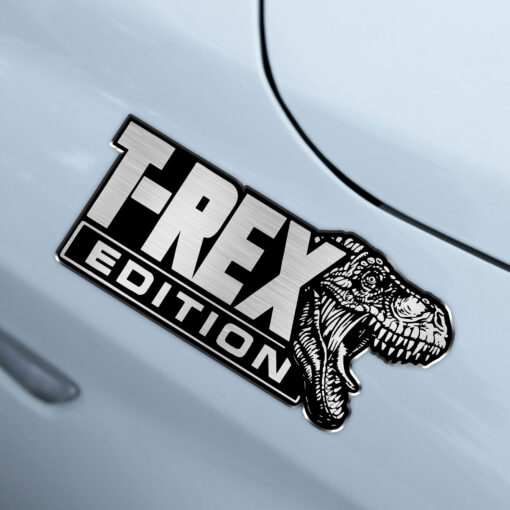 T-REX Edition Laser Engraved Car Name Badge - Image 4