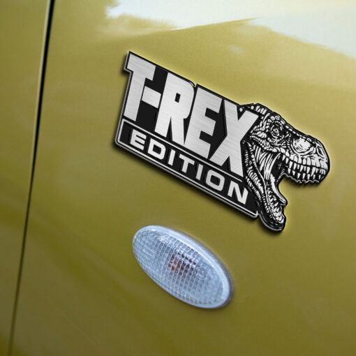 T-REX Edition Laser Engraved Car Name Badge - Image 5