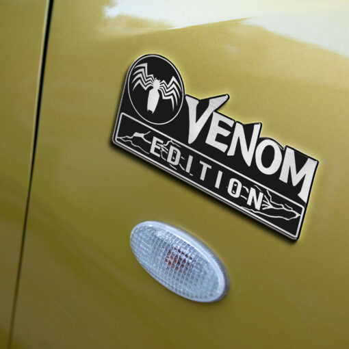 Venom Edition Laser Engraved Car Name Badge - Image 5
