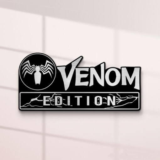 Venom Edition Laser Engraved Car Name Badge - Image 2