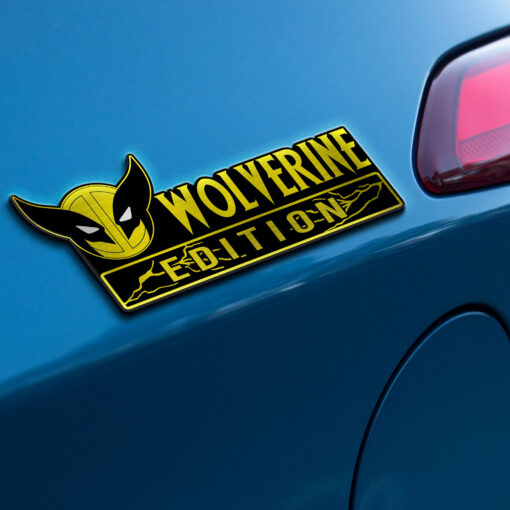 Wolverine Edition Laser Engraved Car Name Badge - Image 3
