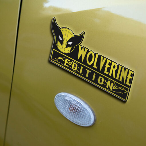 Wolverine Edition Laser Engraved Car Name Badge - Image 5