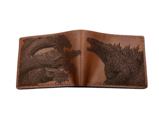 Godzilla Ghidorah Leather Wallet - THK1864