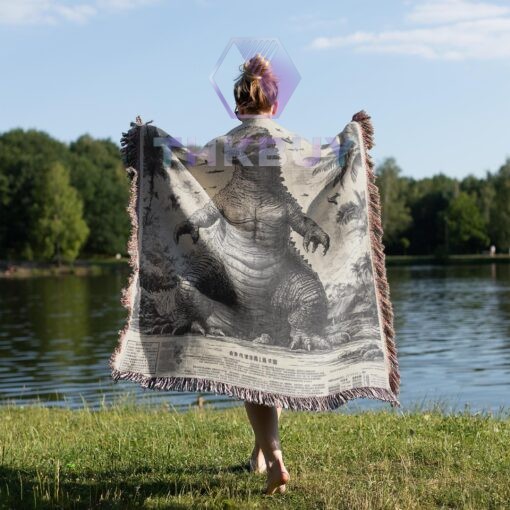 God Movie Woven Blanket - Image 2