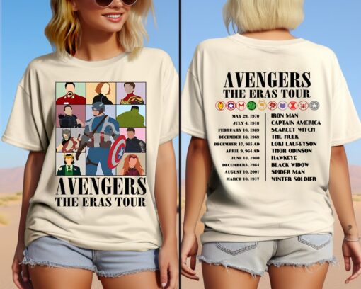 Avengers The Eras Tour T-shirt
