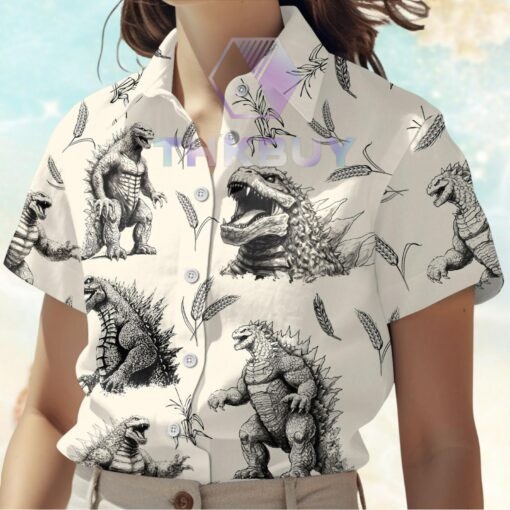 Godzilla Hawaiian Shirt – THK1891 - Image 3