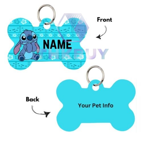 Personalized Stitch Pet Id Tag for Dogs - THK1900 - Image 2