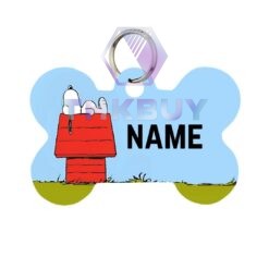 Personalized Snoopy Pet Id Tag for Dogs