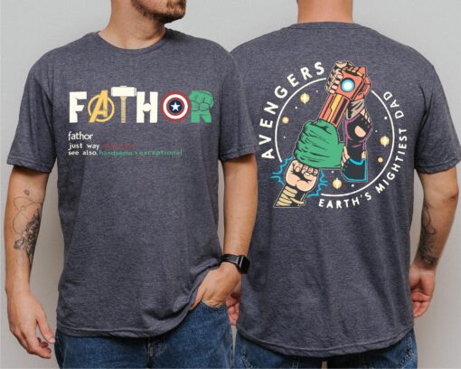 Avengers Father T-Shirt - Image 4