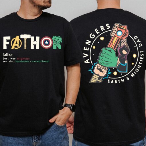 Avengers Father T-Shirt