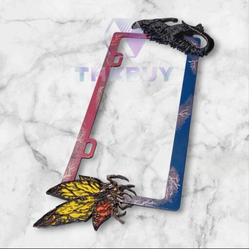 Godzilla & Mothra License Plate Frame - Image 6