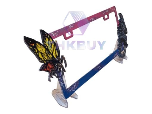 Godzilla & Mothra License Plate Frame - Image 4