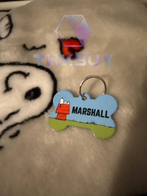 Personalized Snoopy Pet Id Tag for Dogs - Image 3