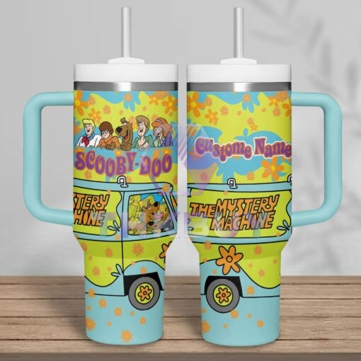 Personalized Scooby-doo 40oz Stanley Handle Tumbler - THK2069 - Image 3