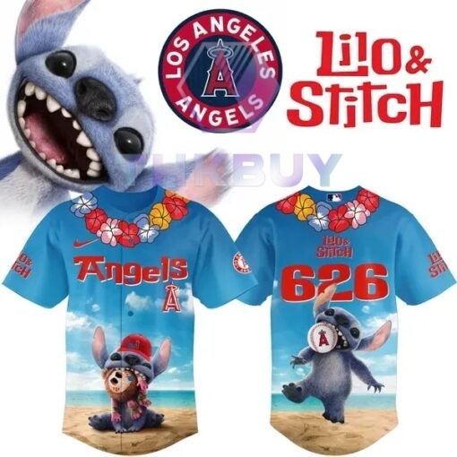 Personalized Stitch Baseball Jersey – THK2042 - Image 2