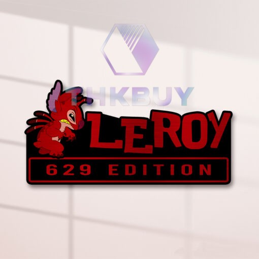 Personalized Leroy Experiment 629 Edition Car Emblem Badge Version 1 - Image 2
