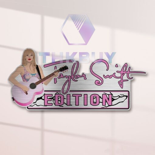 Taylor Swift Edition Laser Engraved Car Name Badge - Image 2