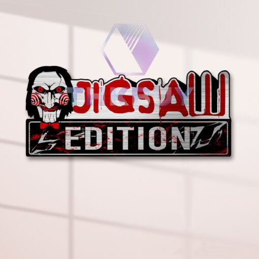 Jigsaw Edition Laser Engraved Car Name Badge - Image 2
