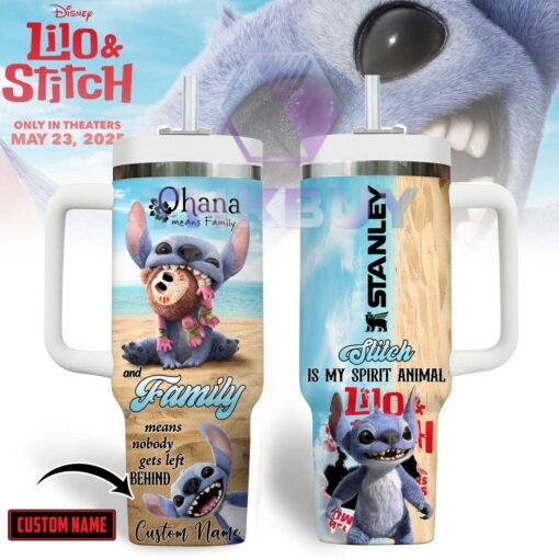 Stitch 40oz Stanley Handle Tumbler - THK2031