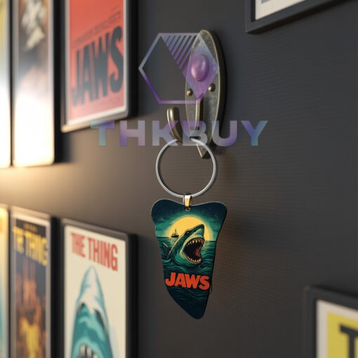 Jaws Custom Shape 2-sided Acrylic Car Ornament - Image 2