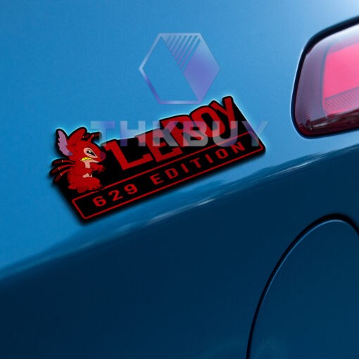 Personalized Leroy Experiment 629 Edition Car Emblem Badge Version 1 - Image 4