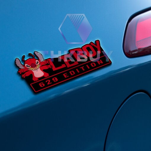 Personalized Leroy Experiment 629 Edition Car Emblem Badge Version 2 - Image 4