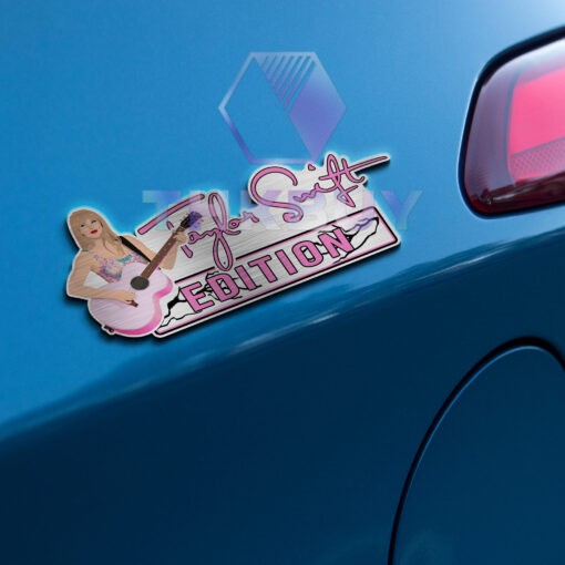 Taylor Swift Edition Laser Engraved Car Name Badge - Image 3