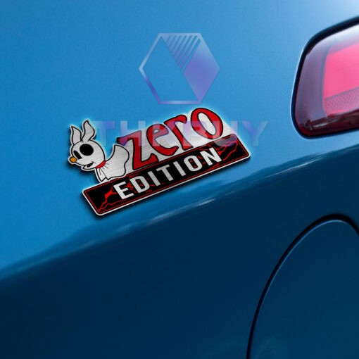 Personalized Zero Edition Laser Engraved Car Name Badge - Image 3