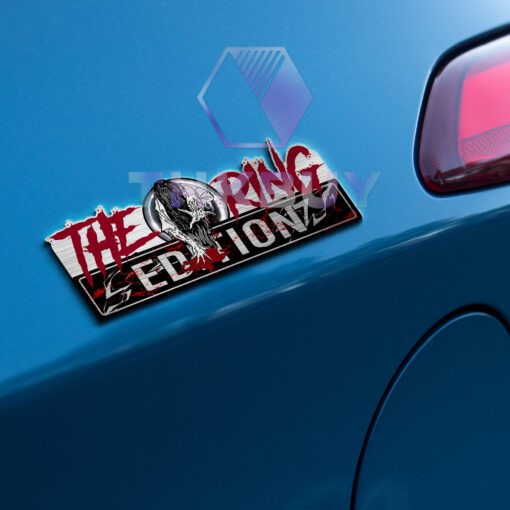 The Ring Edition Laser Engraved Car Name Badge - Image 3