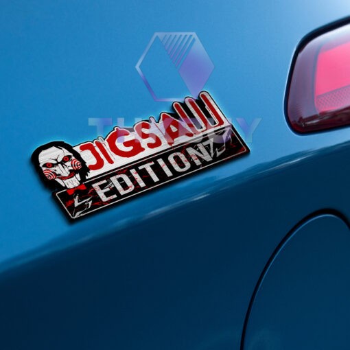 Jigsaw Edition Laser Engraved Car Name Badge - Image 3