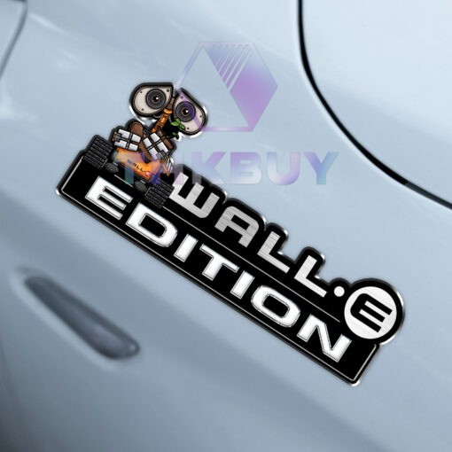 Wall-E Edition Laser Engraved Car Name Badge - Image 4