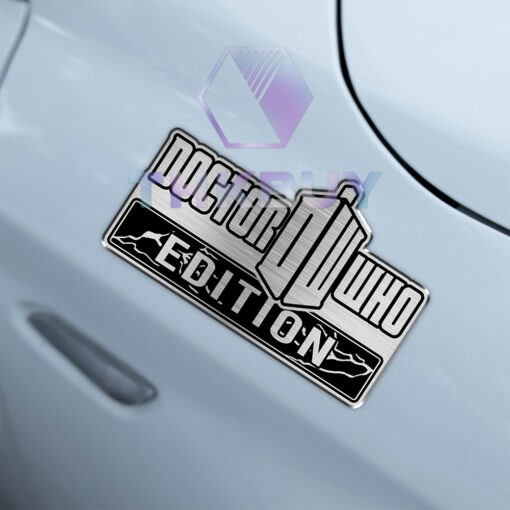 Doctor Who Edition Laser Engraved Car Name Badge - Image 6