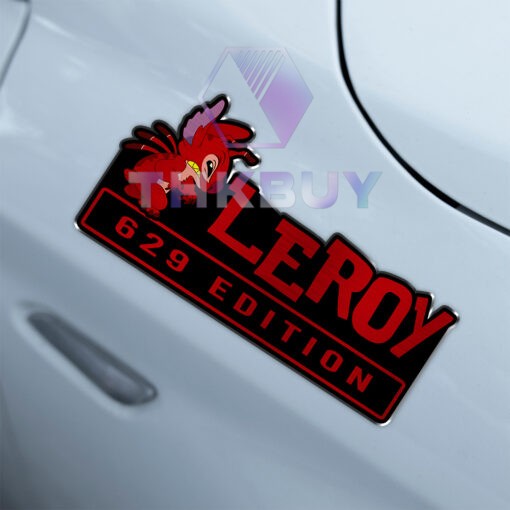 Personalized Leroy Experiment 629 Edition Car Emblem Badge Version 1 - Image 3