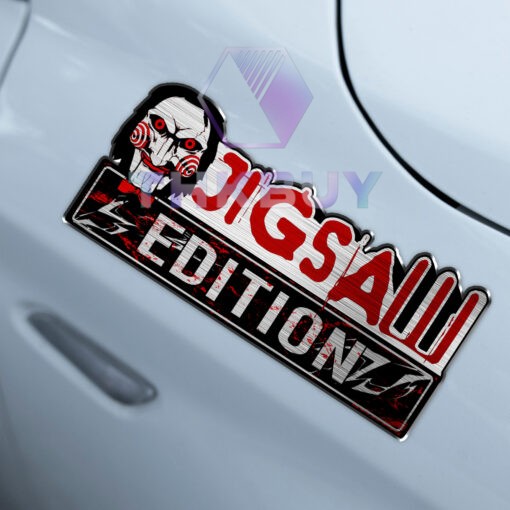 Jigsaw Edition Laser Engraved Car Name Badge - Image 4