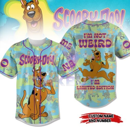 Personalized Scooby Doo Baseball Jersey - THK2072