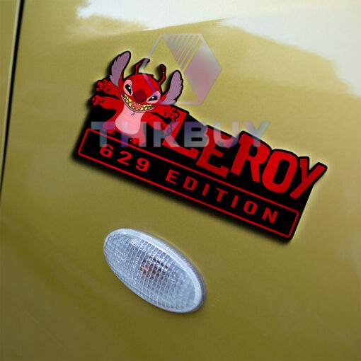 Personalized Leroy Experiment 629 Edition Car Emblem Badge Version 2 - Image 6