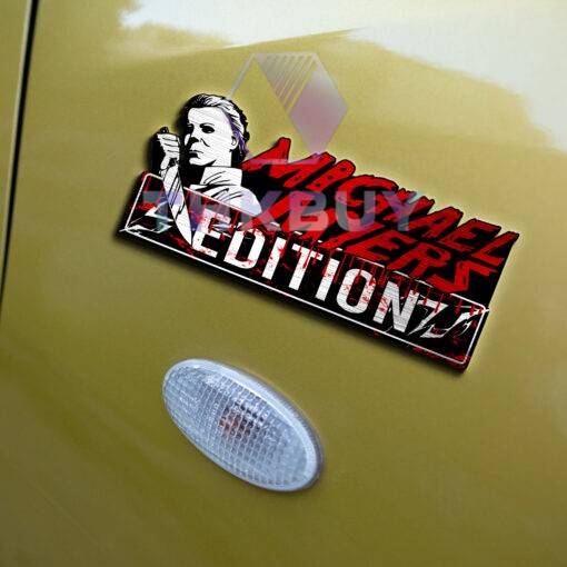 Michael Myers Edition Laser Engraved Car Name Badge - Image 5
