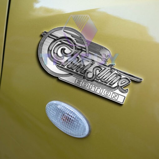 Stephen King Christine Edition Laser Engraved Car Name Badge Version 2 - Image 4