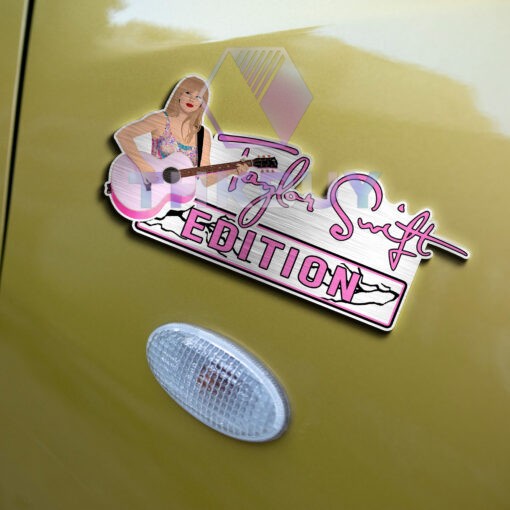 Taylor Swift Edition Laser Engraved Car Name Badge - Image 6