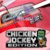 Chicken Jockey Edition Laser Engraved Car Name Badge