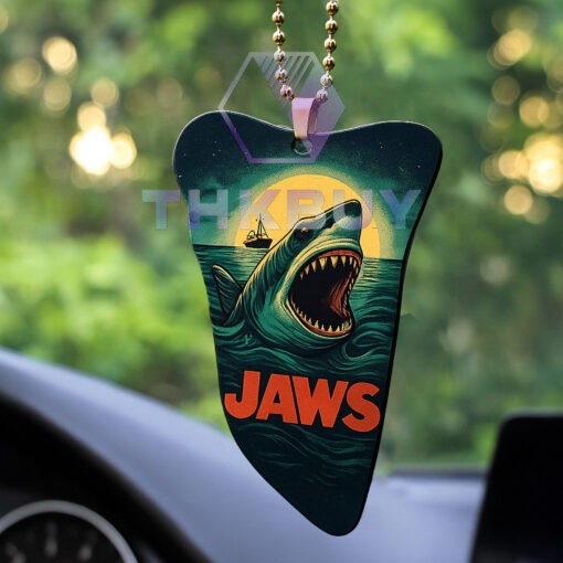 Jaws Custom Shape 2-sided Acrylic Car Ornament - Image 5