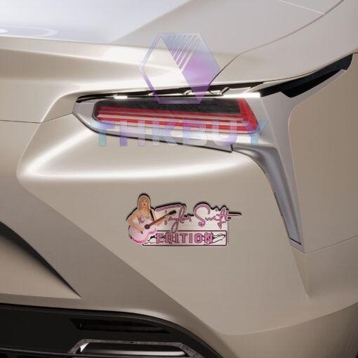 Taylor Swift Edition Laser Engraved Car Name Badge - Image 5