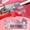 Personalized Rabbit Edition Laser Engraved Car Name Badge
