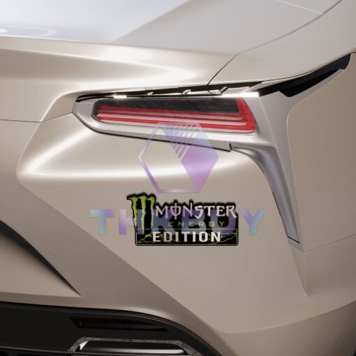 Monster Energy Edition Laser Engraved Car Name Badge - Image 5