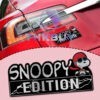 Snoopy Pilot Edition Laser Engraved Car Name Badge - THK1931